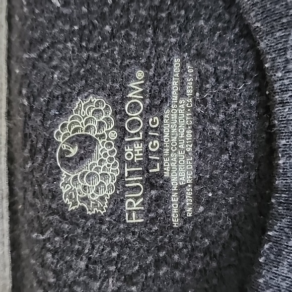 FRUIT OF THE LOOM MEN'S SWEATSHIRT - Picture 6 of 8